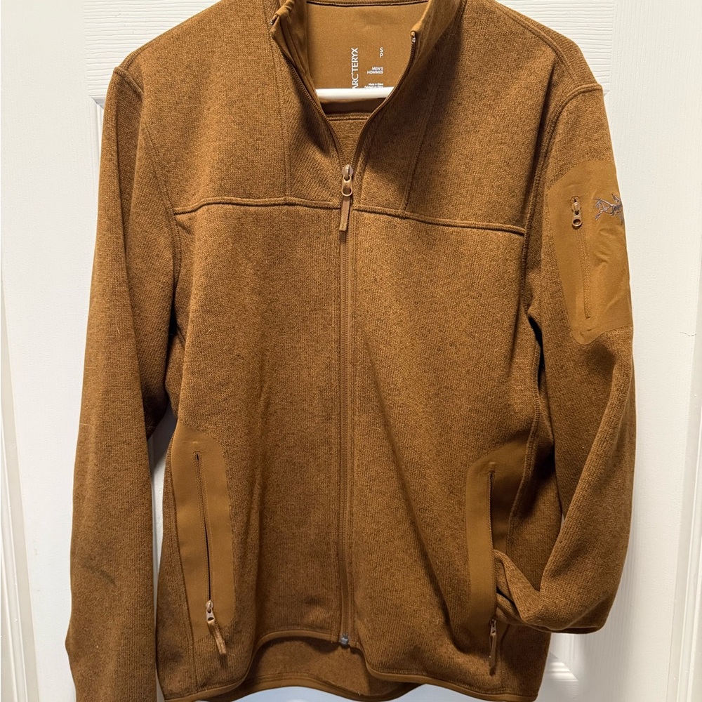 Brown Full-Zip Jacket